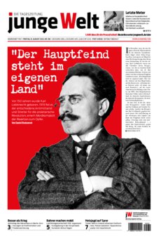 Junge Welt Zeitung 13. August 2021
