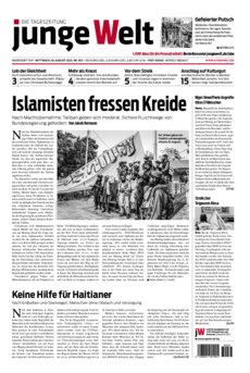 Junge Welt Zeitung 18. August 2021