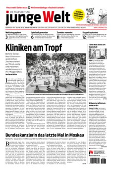 Junge Welt Zeitung 21. August 2021