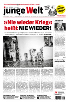 Junge Welt Zeitung 4. September 2021