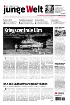 Junge Welt Zeitung 8. September 2021