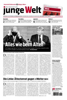 Junge Welt Zeitung 6. Oktober 2021