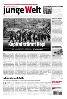 Junge Welt Zeitung 16. Oktober 2021