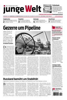 Junge Welt Zeitung 21. Oktober 2021