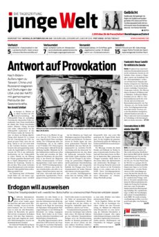 Junge Welt Zeitung 25. Oktober 2021