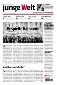 Junge Welt Zeitung 1. November 2021