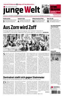 Junge Welt Zeitung 10. November 2021