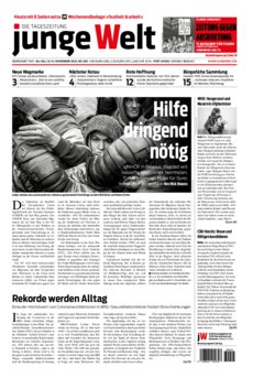 Junge Welt Zeitung 13. November 2021