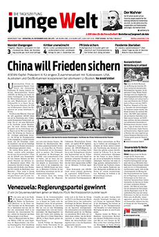 Junge Welt Zeitung 23. November 2021