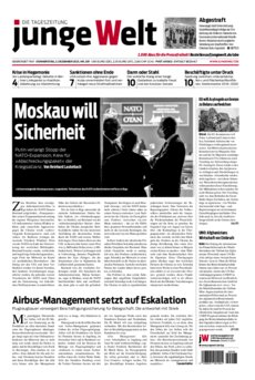 Junge Welt Zeitung 2. Dezember 2021