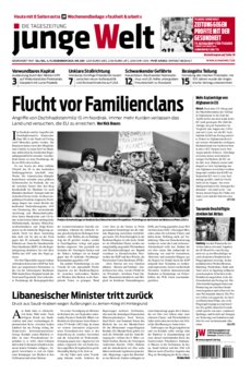 Junge Welt Zeitung 4. Dezember 2021