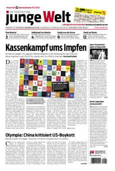 Junge Welt Zeitung 8. Dezember 2021
