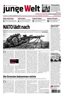 Junge Welt Zeitung 17. Dezember 2021