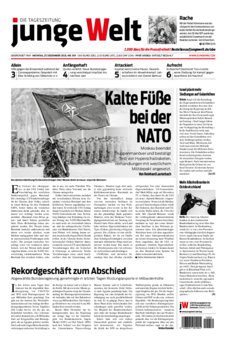 Junge Welt Zeitung 27. Dezember 2021