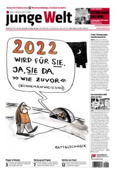 Junge Welt Zeitung 31. Dezember 2021