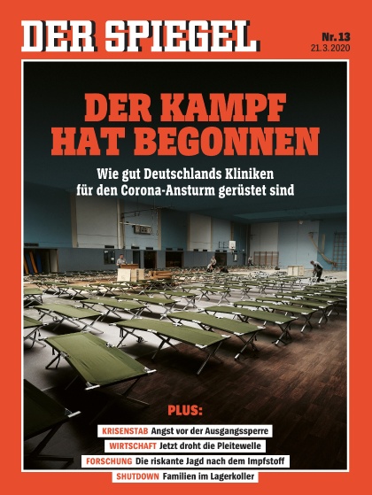 Cover Spiegel-Zeitschrift 13 2020