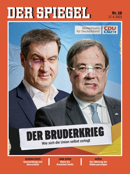 Cover Spiegel-Zeitschrift 16 2021