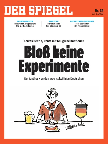 Cover Spiegel-Zeitschrift 24 2021