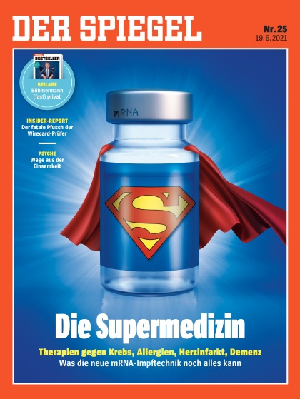 Cover Spiegel-Zeitschrift 25 2021