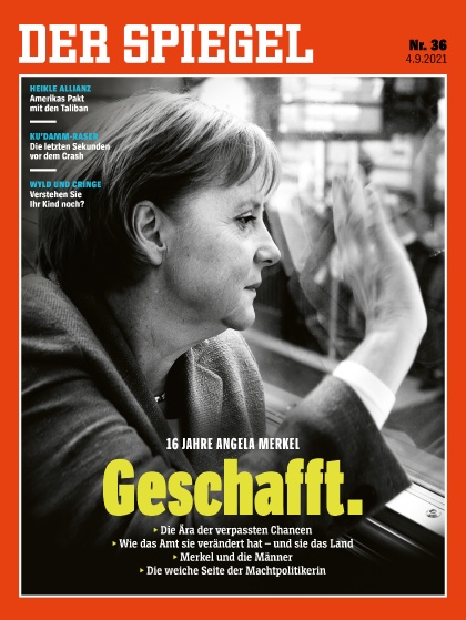 Cover Spiegel-Zeitschrift 36 2021