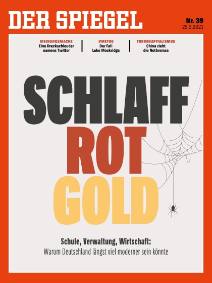 Cover Spiegel-Zeitschrift 39 2021