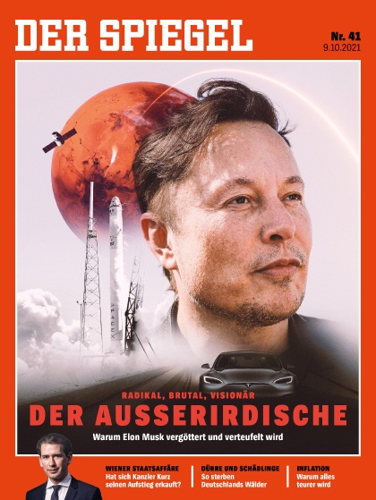 Cover Spiegel-Zeitschrift 41 2021