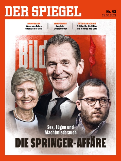 Cover Spiegel-Zeitschrift 43 2021