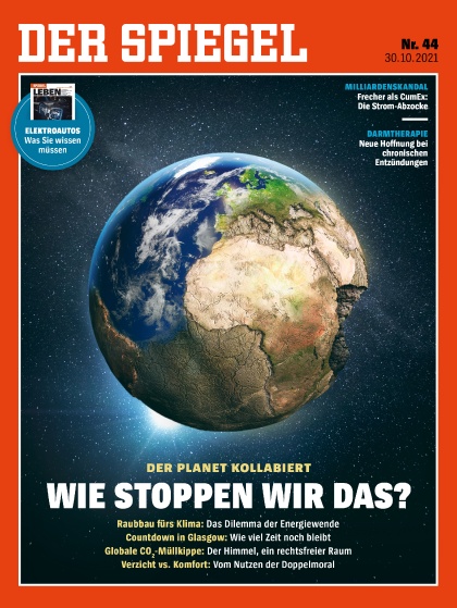 Cover Spiegel-Zeitschrift 44 2021