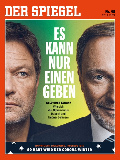 Cover Spiegel-Zeitschrift 48 2021