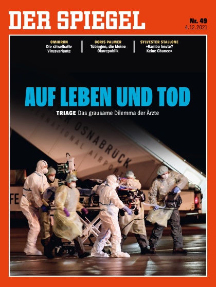 Cover Spiegel-Zeitschrift 49 2021