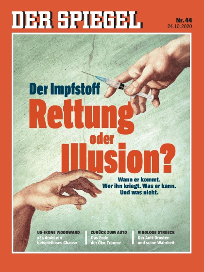 Cover Spiegel-Zeitschrift 44 2020