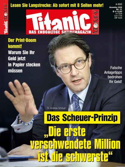 Cover Titanic-Zeitschrift 11 2020