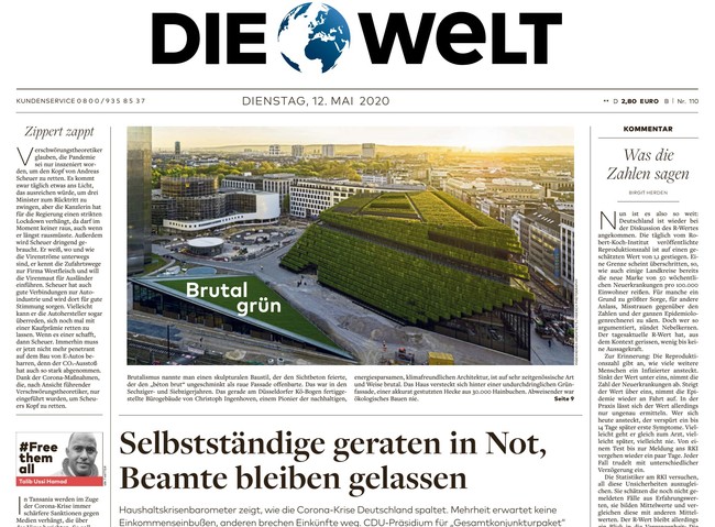 Die Welt Zeitung 12. Mai 2020