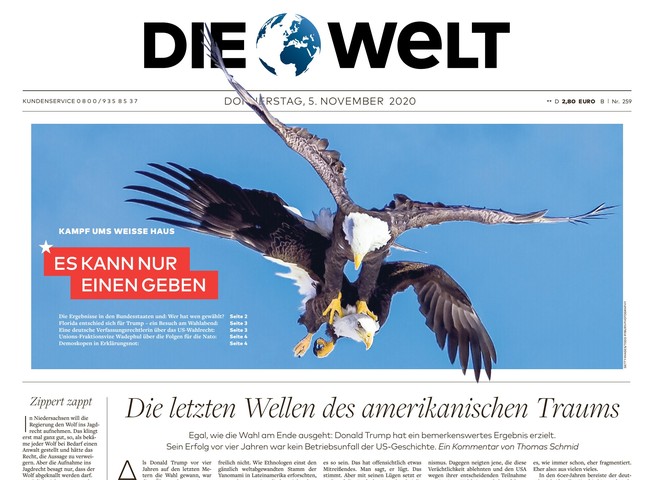 Die Welt Zeitung 5. November 2020